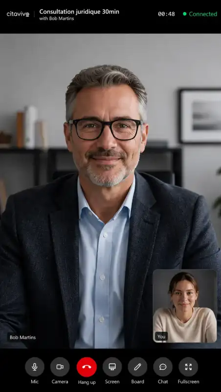 Appel vidéo mobile